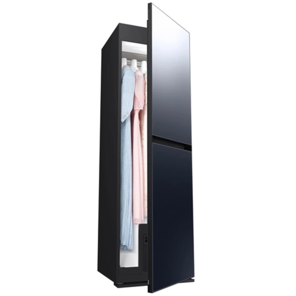ტანსაცმლის ორთქლის კარადა Samsung DF24CB9900CRLP, Steam Cabinet STANDARD + Dual JetSteam WIFI, Grey