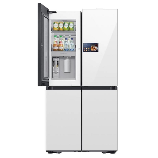 Refrigerator Samsung RM90F67C1WWR Bespoke AI, 669L, A+, White
