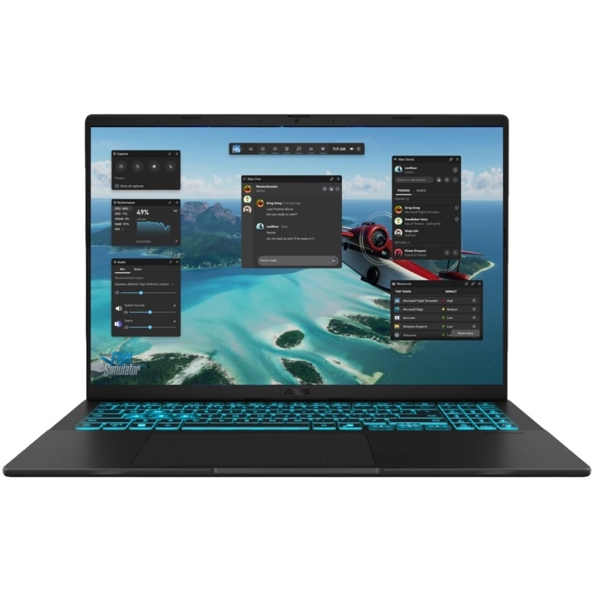 ნოუთბუქი Asus V3607VM-RP064 V16, 16", Core 5-210H, 32GB, 1TB SSD, RTX5060 8GB, Black