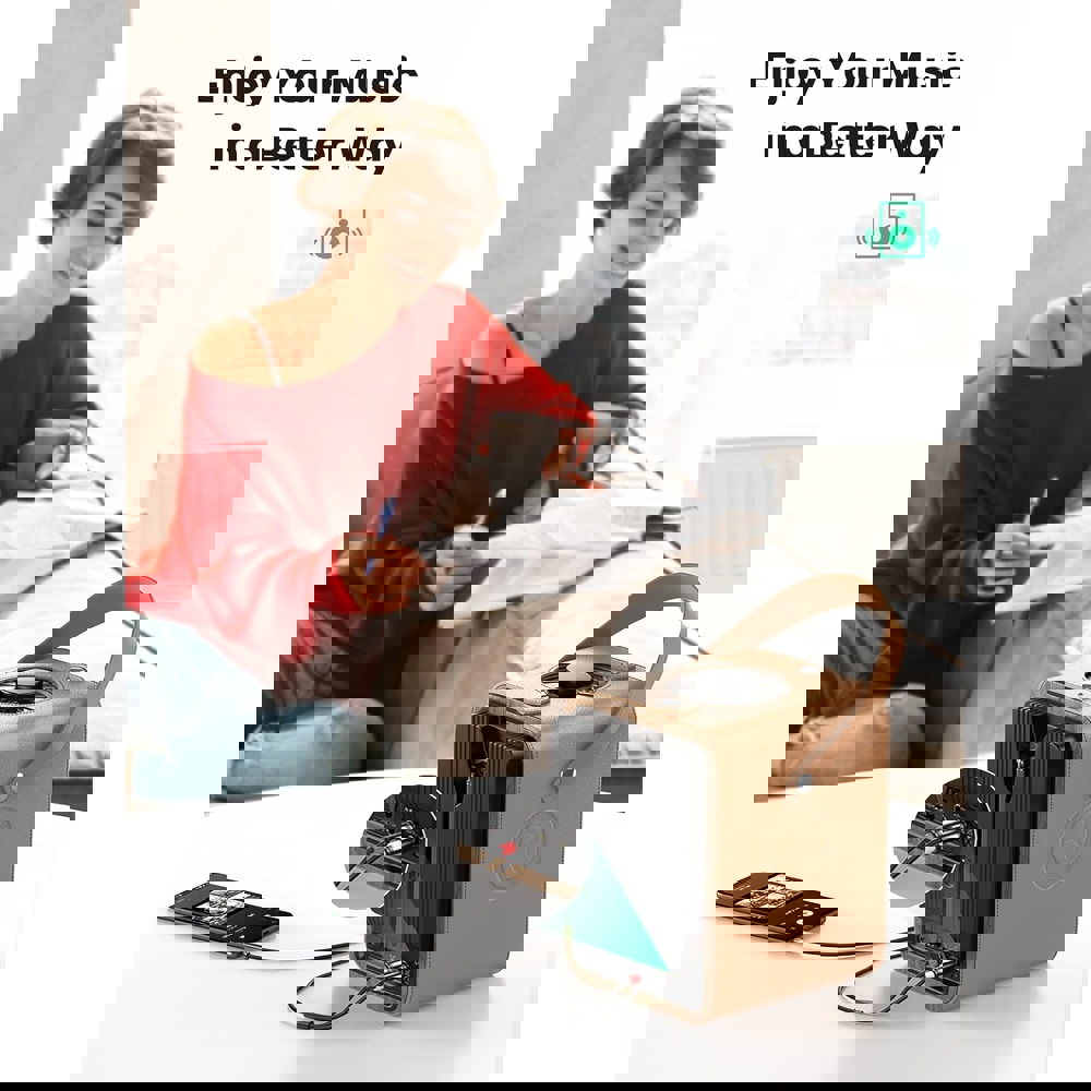 აუდიო კაბელი UGREEN AV116 (10590), 3.5mm Male To 2Rca Male Cable, 3m, Black