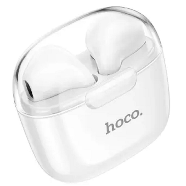 ყურსასმენი Hoco 6942007649551 DES37, Earbuds, Wireless, Bluetooth, White