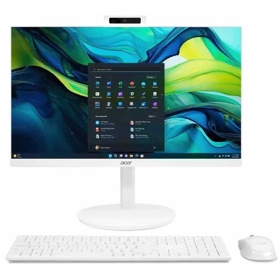 All In One კომპიუტერი Acer DQ.BNCMC.002 Aspire C24-1, 23.8", i5-1334U, 16GB, 512GB SSD, Integrated, White