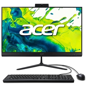 All In One კომპიუტერი Acer DQ.BN1MC.003 Aspire C24-2, 23.8", i5-1334U, 16GB, 512GB SSD, Integrated, Black