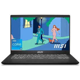 ნოუთბუქი MSI 9S7-14J112-1457 Modern 14 C13M, 14", i5-1334U, 16GB, 512GB SSD, Integrated, Black