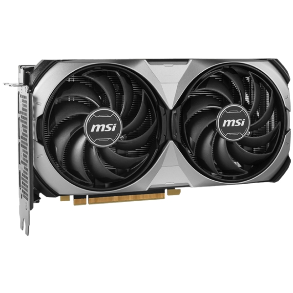 ვიდეო დაფა MSI 912-V513-829 SUPER 12G VENTUS 2X OC, GeForce RTX4070, 12GB, 192-bit, DP, HDMI, Grey