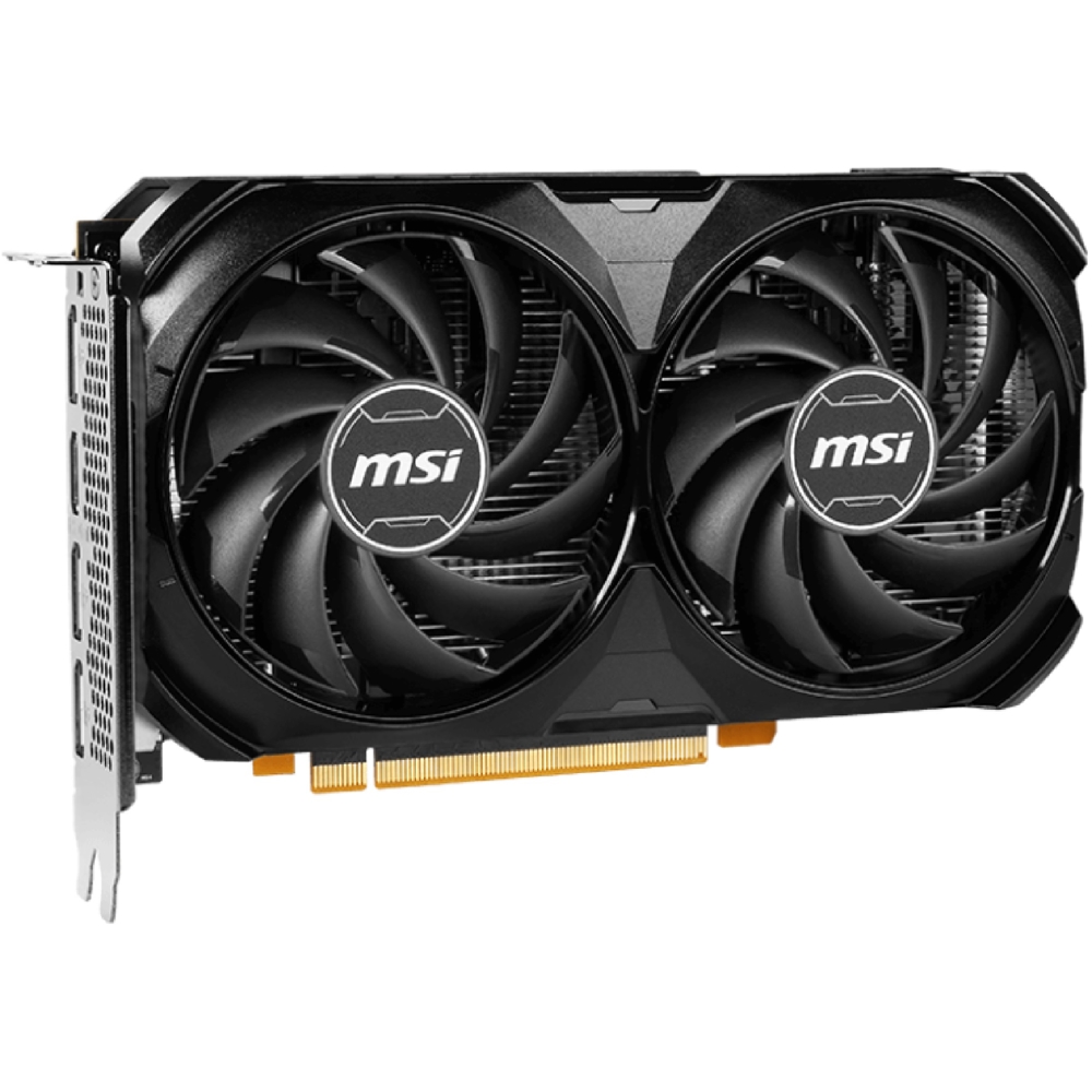 ვიდეო დაფა MSI 912-V516-088 VENTUS 2X 8G OC, GeForce RTX4060, 8GB, 128-bit, DP, HDMI, Black