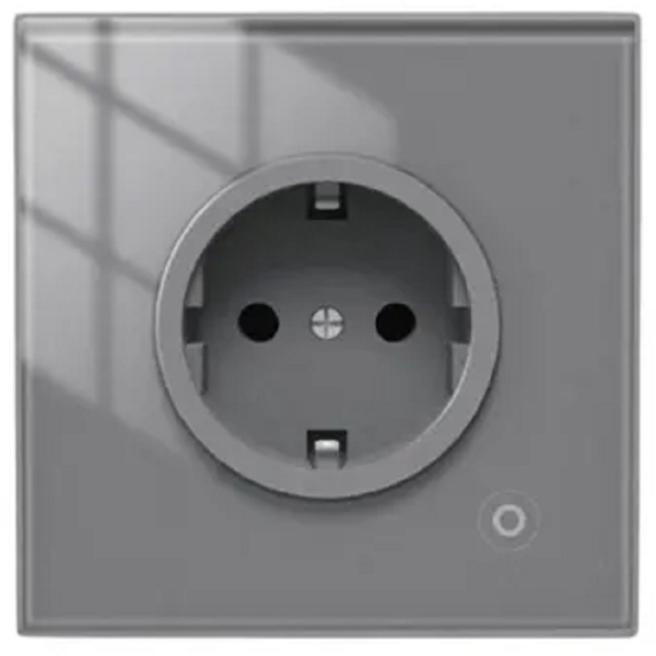 ჭკვიანი როზეტი Moes WK-EU16M-GY-MS, Smart Plug, 3000W, Grey
