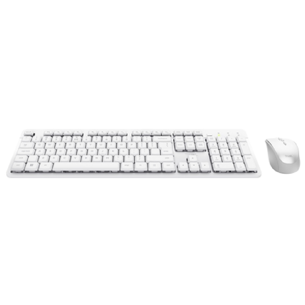კლავიატურა+მაუსი Trust 25465 Ody II, Wireless, USB, Keyboard And Mouse, White