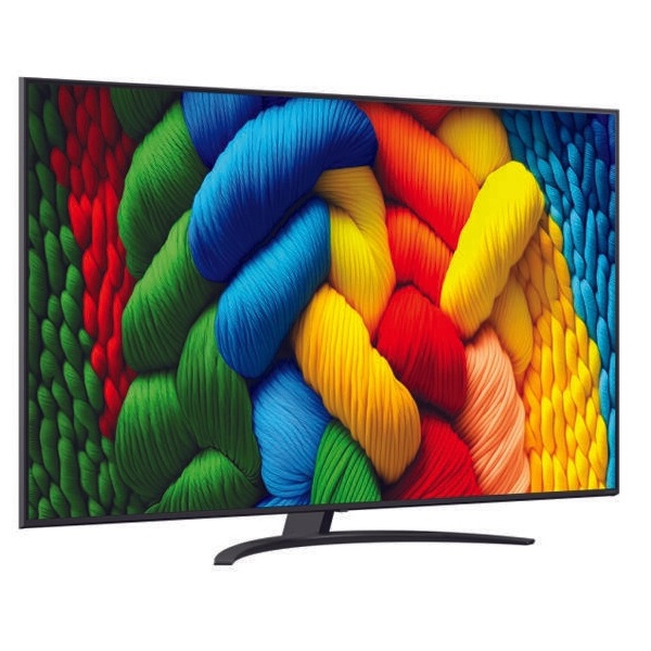 ტელევიზორი LG 75NANO81A6A.AMCN NanoCell, 75", Smart TV, 4K UHD, USB, HDMI, BT, WIFI, Black