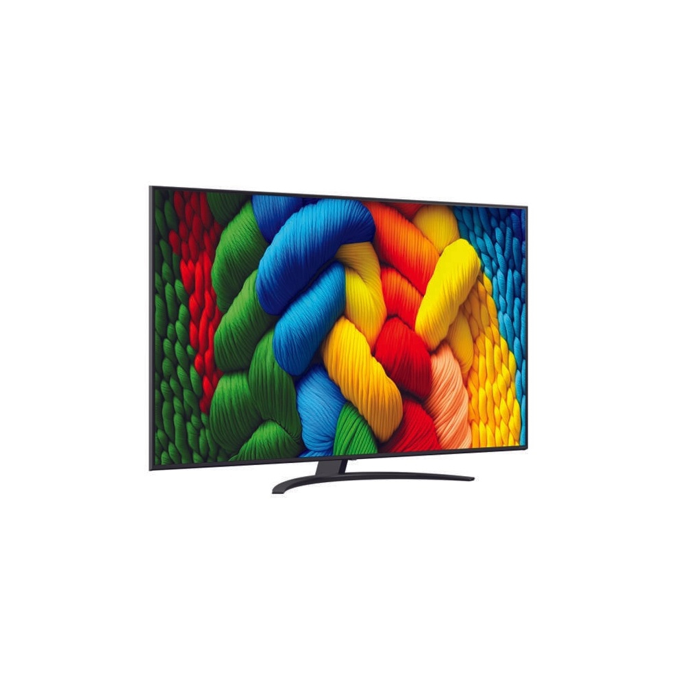 TV LG 75NANO81A6A.AMCN NanoCell, 75", Smart TV, 4K UHD, USB, HDMI, BT, WIFI, Black
