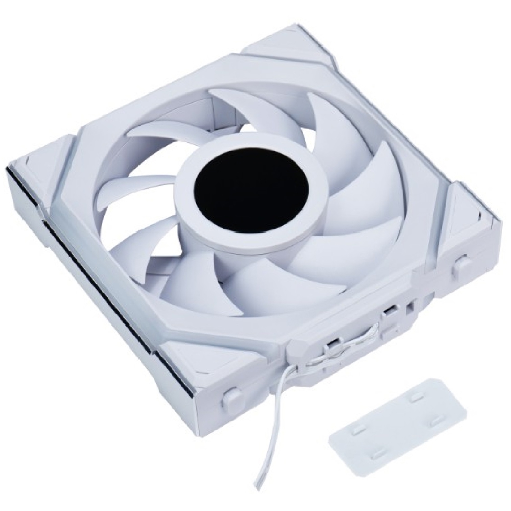 ქულერი ‎Lian Li G99.12RSL1W3W.00 UNI FAN REVERSE SL, 120mm, 2000rpm, Case Fan, White