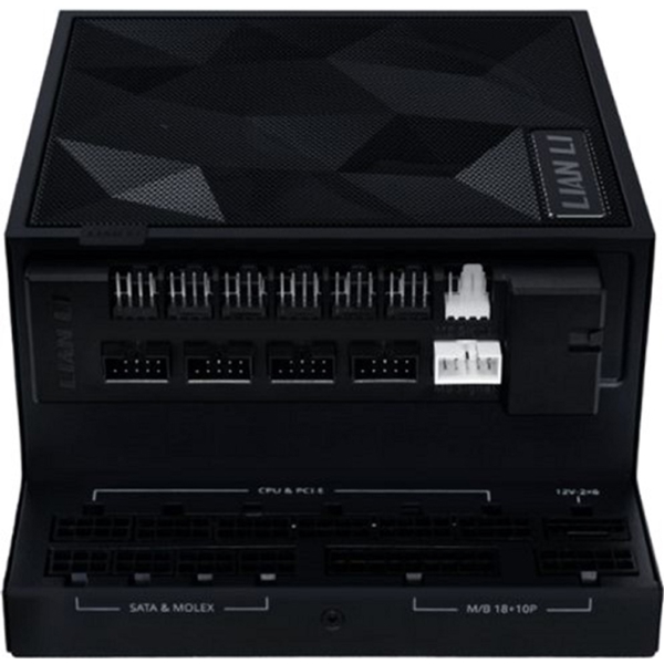 კვების ბლოკი Lian Li G9P.EG0850G.B000.EU EDGE, 850W, 80 Plus Gold, Power Supply, Black