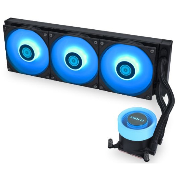 თხევადი გაგრილება Lian Li G89.GA2L36PB.00 GA II LITE 360 PERFORMANCE, 120mm, 3800RPM, Liquid Cooling, Black