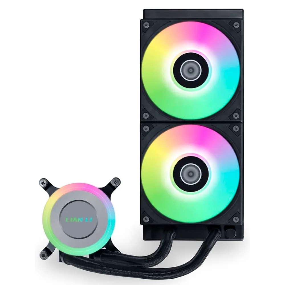 თხევადი გაგრილება Lian Li G89.GA2L24RB.00 GA II Lite, 120mm, 3800RPM, Liquid Cooling, Black
