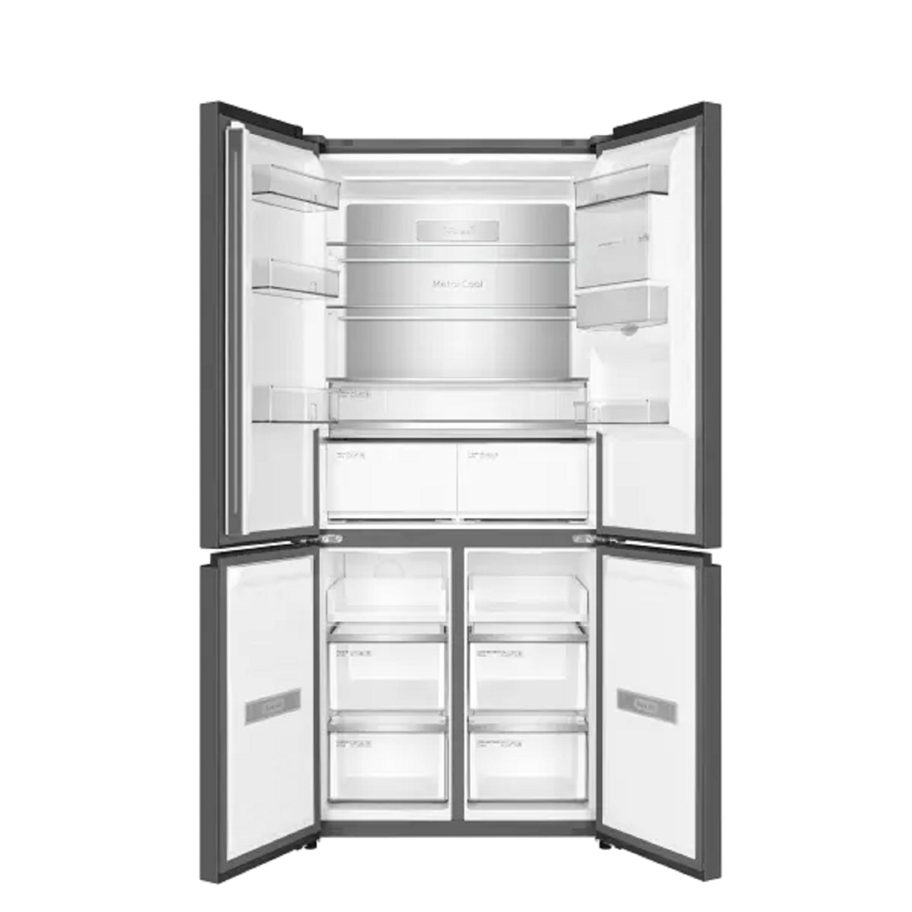 Refrigerator TCL C521CDWG, 518L, A++, Galaxy Inox