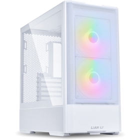 ქეისი LIAN LI G99.LAN207RW.00 LANCOOL 207, Computer Case, MidT, Micro-ATX, Mini-ITX, USB3.0×2 USB-C, White
