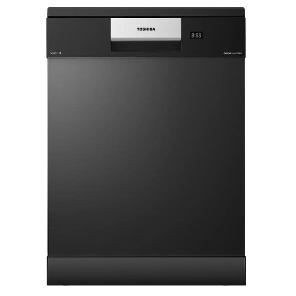 ჭურჭლის სარეცხი მანქანა Toshiba DW-14F6(B)-CIS, A, 44Db, Dishwasher, Black