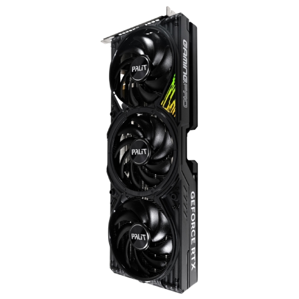 ვიდეო დაფა Palit NE7507T019T2-GB2031U GAMINGPRO-S, RTX5070 Ti, 16GB, 256bit, HDMI, DP, Black