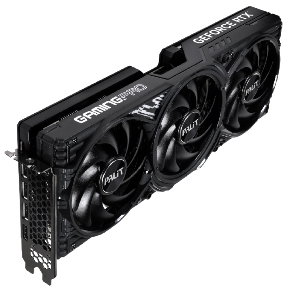 ვიდეო დაფა Palit NE7507T019T2-GB2031U GAMINGPRO-S, RTX5070 Ti, 16GB, 256bit, HDMI, DP, Black