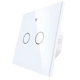 ჭკვიანი ჩამრთველი Moes WRS-EU2-WH-MS, Smart Switch, White