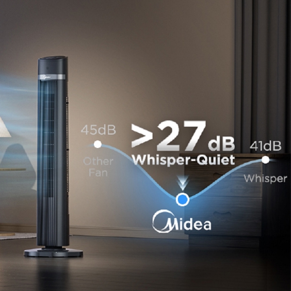 ვენტილატორი Midea FZ10-18TRB, 45W, Fan, Black