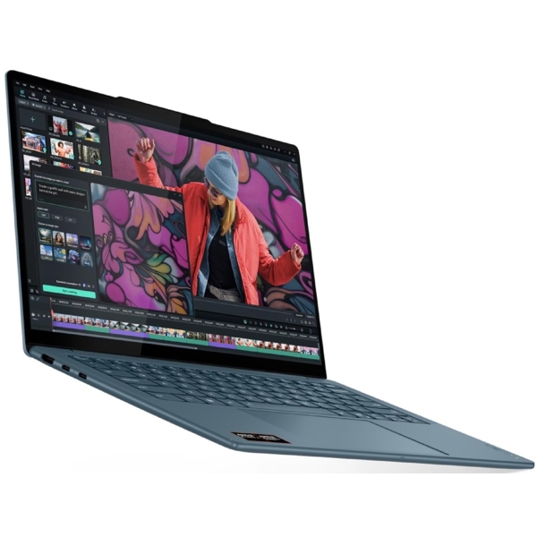 ნოუთბუქი Lenovo 83JY000ARK Yoga Slim 7 14AKP10, 14", Ryzen AI 7-350, 32GB, 1TB SSD, Integrated, W11H, Tidal Teal