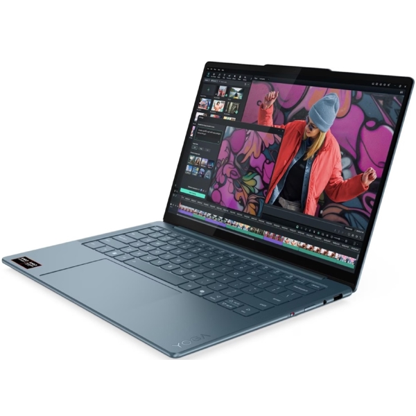 ნოუთბუქი Lenovo 83JY000ARK Yoga Slim 7 14AKP10, 14", Ryzen AI 7-350, 32GB, 1TB SSD, Integrated, W11H, Tidal Teal