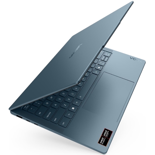 ნოუთბუქი Lenovo 83JY000ARK Yoga Slim 7 14AKP10, 14", Ryzen AI 7-350, 32GB, 1TB SSD, Integrated, W11H, Tidal Teal