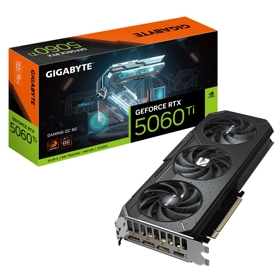 ვიდეო დაფა Gigabyte GV-N506TGAMING_OC-8GD GAMING OC, GeForce RTX5060 Ti, 8GB, 128-bit, HDMI, DP, Black