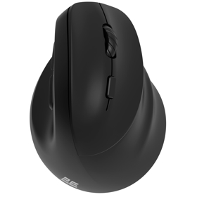 მაუსი 2E 2E-MF325WBK Silent, wireless, Bluetooth, 2.4G, Mouse, Black
