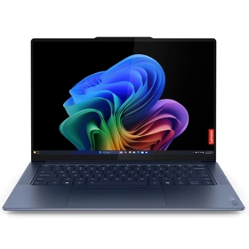 ნოუთბუქი Lenovo 83ED0049RK Yoga Slim 7 14Q8X9, 14.5", Snapdragon X Elite X1E-78-100, 32GB, 1TB SSD, Integrated, W11H, Blue