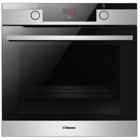 ჩასაშენებელი ელექტრო ღუმელი Hansa BOEI684620, 3500W, 77L, Built-In Electric Oven, Silver/Black