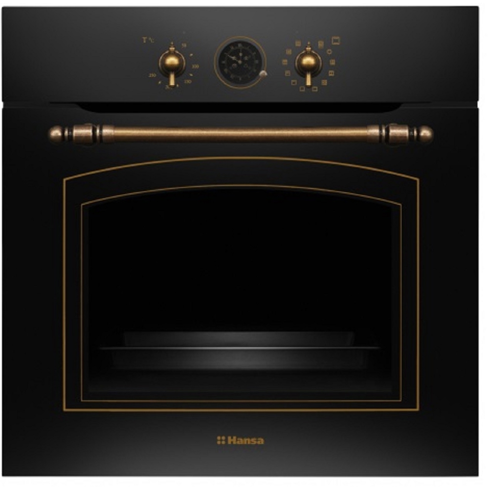 Built-In Electric Oven Hansa BOEA69876, 3600W, 77L, Black