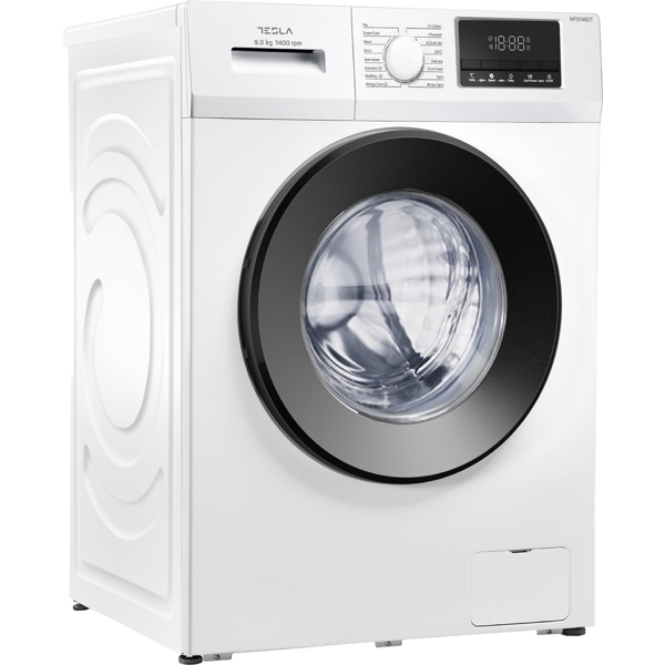 Washing Machine Tesla WF91460T, 9Kg, 1400Rpm, A, 62Db, White
