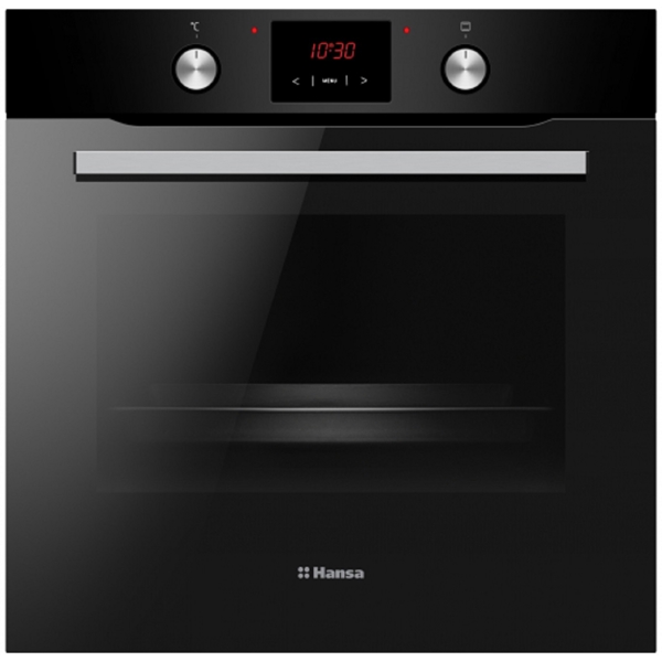 ჩასაშენებელი ელექტრო ღუმელი Hansa BOES684001, 3500W, 77L, Built-In Electric Oven, Black