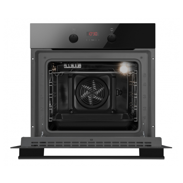 ჩასაშენებელი ელექტრო ღუმელი Hansa BOES68463, 2900W, 65L, Built-In Electric Oven, Black