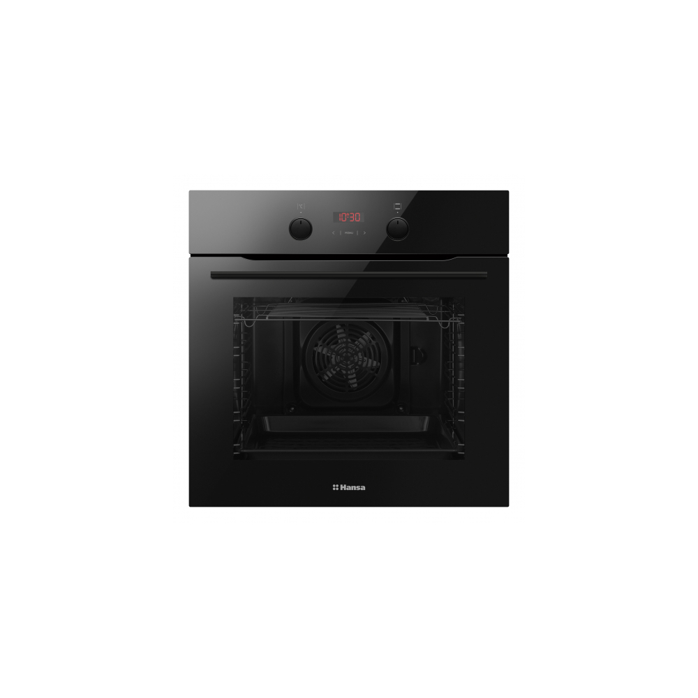 ჩასაშენებელი ელექტრო ღუმელი Hansa BOES68463, 2900W, 65L, Built-In Electric Oven, Black