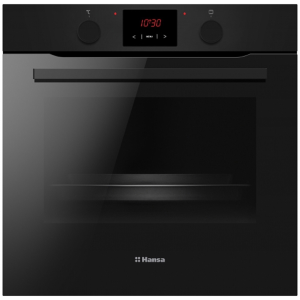 ჩასაშენებელი ელექტრო ღუმელი Hansa BOES68431, 3500W, 77L, Built-In Electric Oven, Black