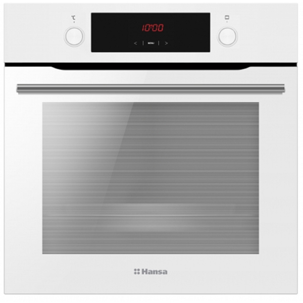 ჩასაშენებელი ელექტრო ღუმელი Hansa BOEW68401, 2900W, 65L, Built-In Electric Oven, White