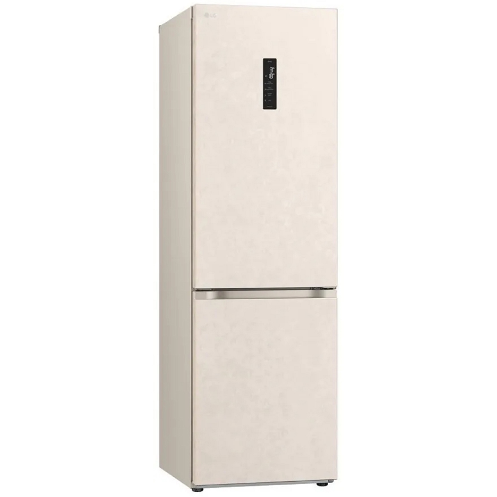 Refrigerator LG GR-B459FVFW.ASEQMER, 344L, A++, 35Db, No Frost, Beige
