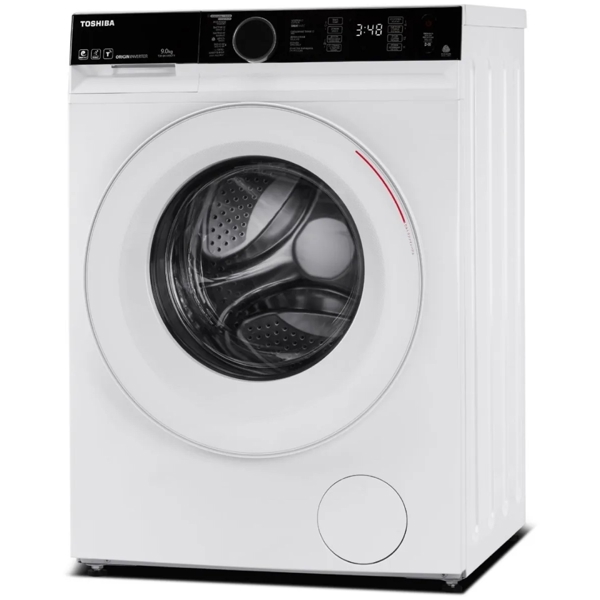 სარეცხი მანქანა Toshiba TW-BK100GF4UZ(WK), 9Kg, 1400Rpm, A+++, 48dB, Washing Machine, White
