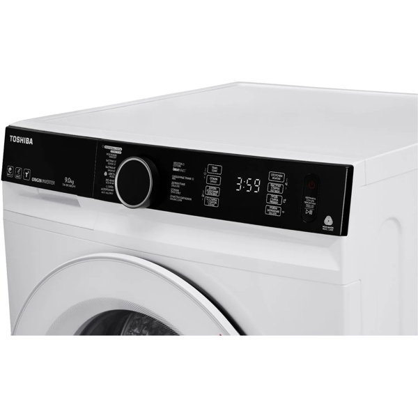 სარეცხი მანქანა Toshiba TW-BK100GF4UZ(WK), 9Kg, 1400Rpm, A+++, 48dB, Washing Machine, White