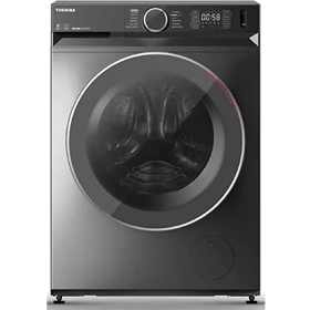სარეცხი მანქანა Toshiba TW-BK100GF4UZ(SK), 9Kg, 1400Rpm, A, 49dB, Washing Machine, Silver