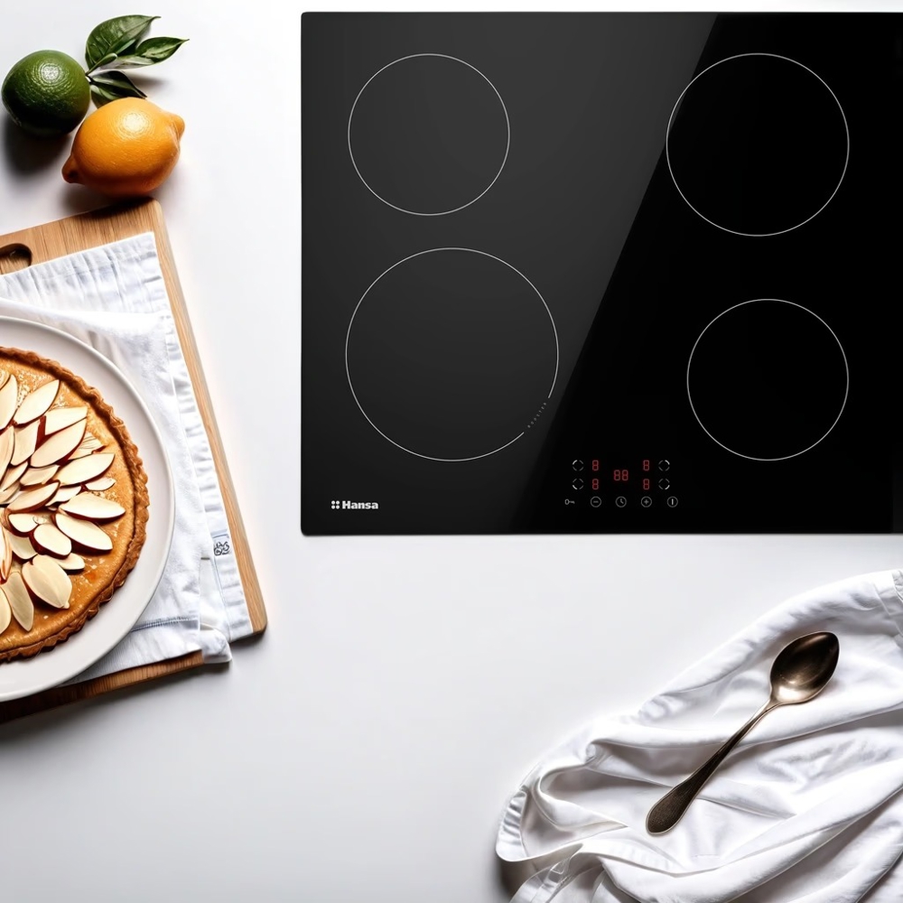 Built-in Induction Cooktop Hansa BHI68369, Black