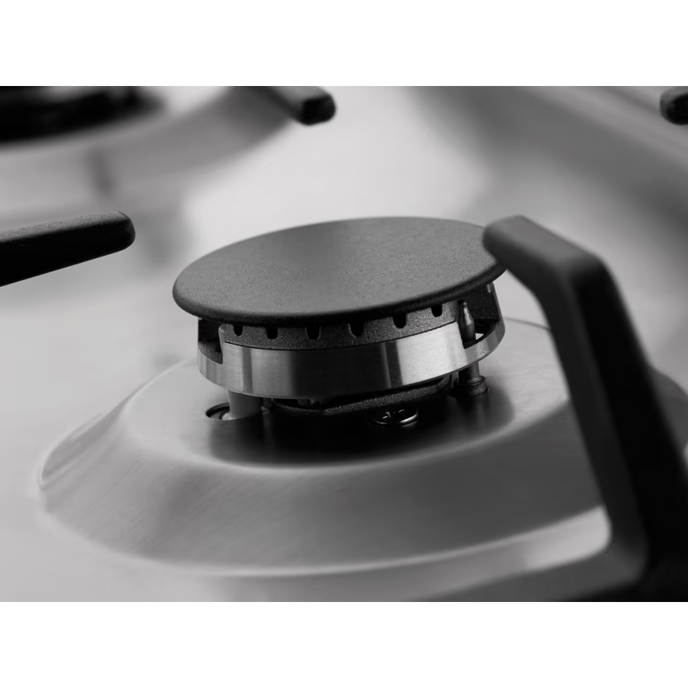 ჩასაშენებელი გაზის ქურის ზედაპირი Hansa BHGI63170, Built-in Gas Cooktop, Stainless Steel