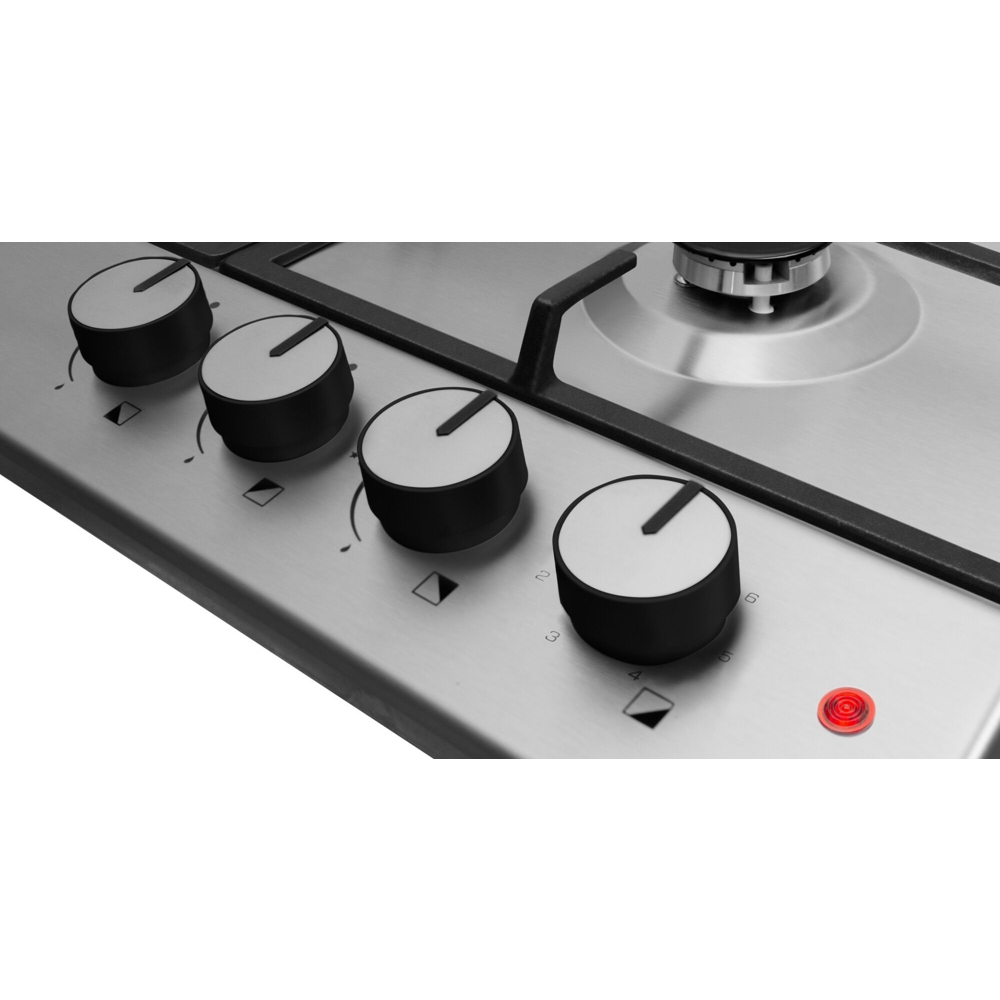 Built-in Combined Cooktop Hansa BHMI610302, Silver