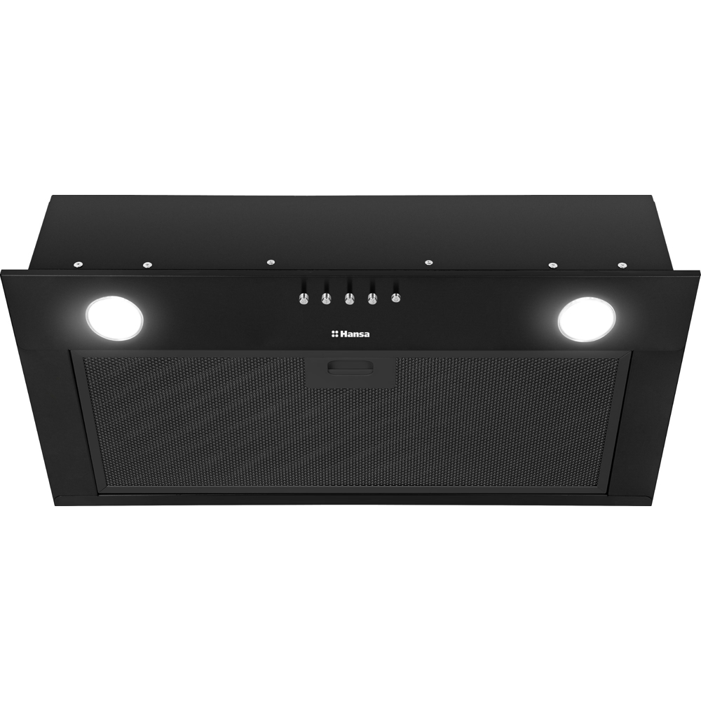 ჩასაშენებელი გამწოვი Hansa OMC6242BH, 182m³/h, Built-in Hood, Black