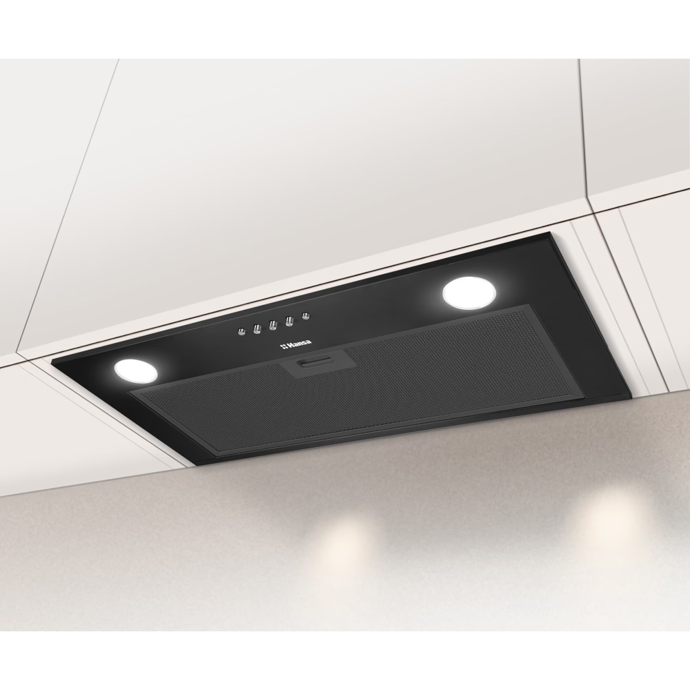 Built-in Hood Hansa OMC6242BH, 182m³/h, Black