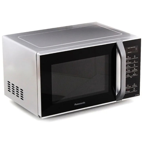 მიკროტალღური ღუმელი Panasonic NN-ST34HMZUE, 25L, 800W, Microwave Oven, Black/Silver
