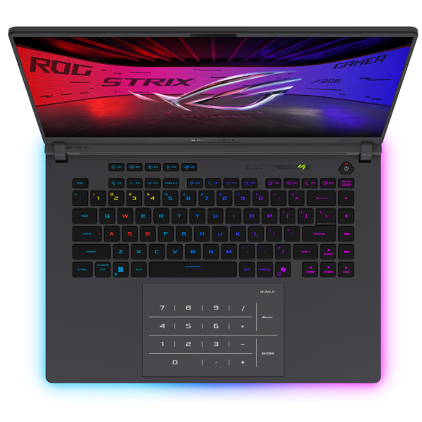 Notebook Asus 90NR0LR1-M007S0 ROG Strix 16, 16", Ultra 9-275HX, 32GB, 1TB SSD, RTX5070 Ti 12GB, Eclipse Gray